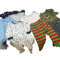 Lot of 10 Boys 9 Months Mos Sleepers One Pieces Pants Jeans Clothing Lot