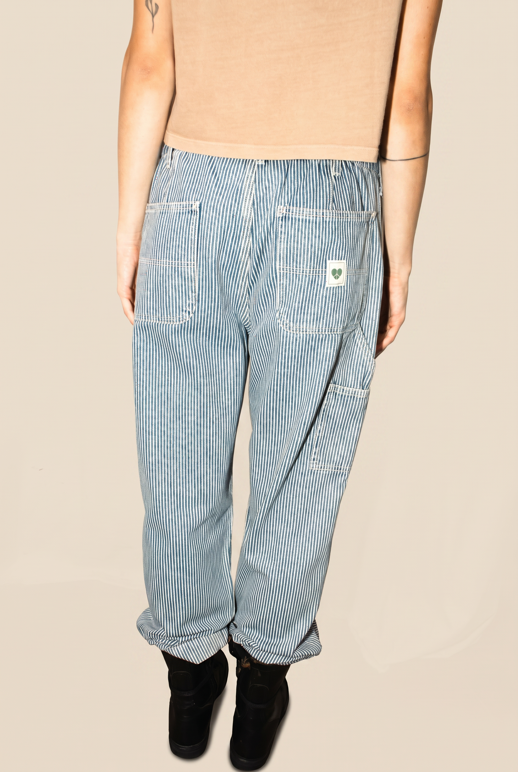 Euro Stripe Workwear Pants